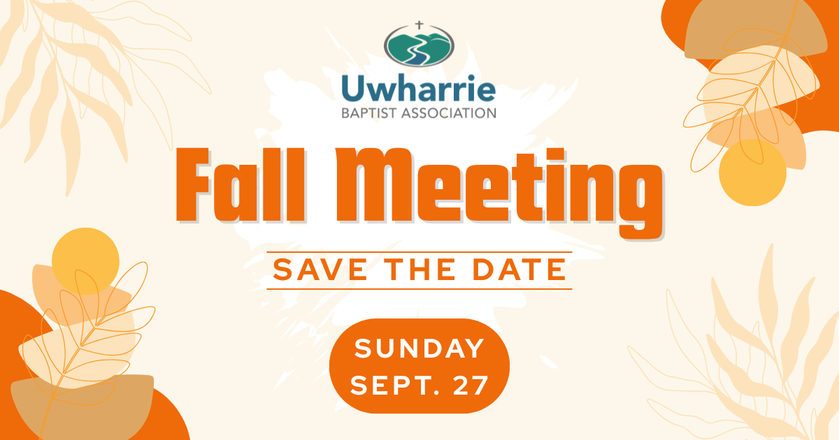 Fall Meeting Save the Date, 9.27.26